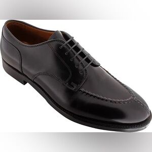 Men’s Alden New England Norwegian Front Blucher Black Calfskin Shoes #961